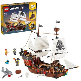 LEGO® Konstruktionsspielsteine »Piratenschiff 
